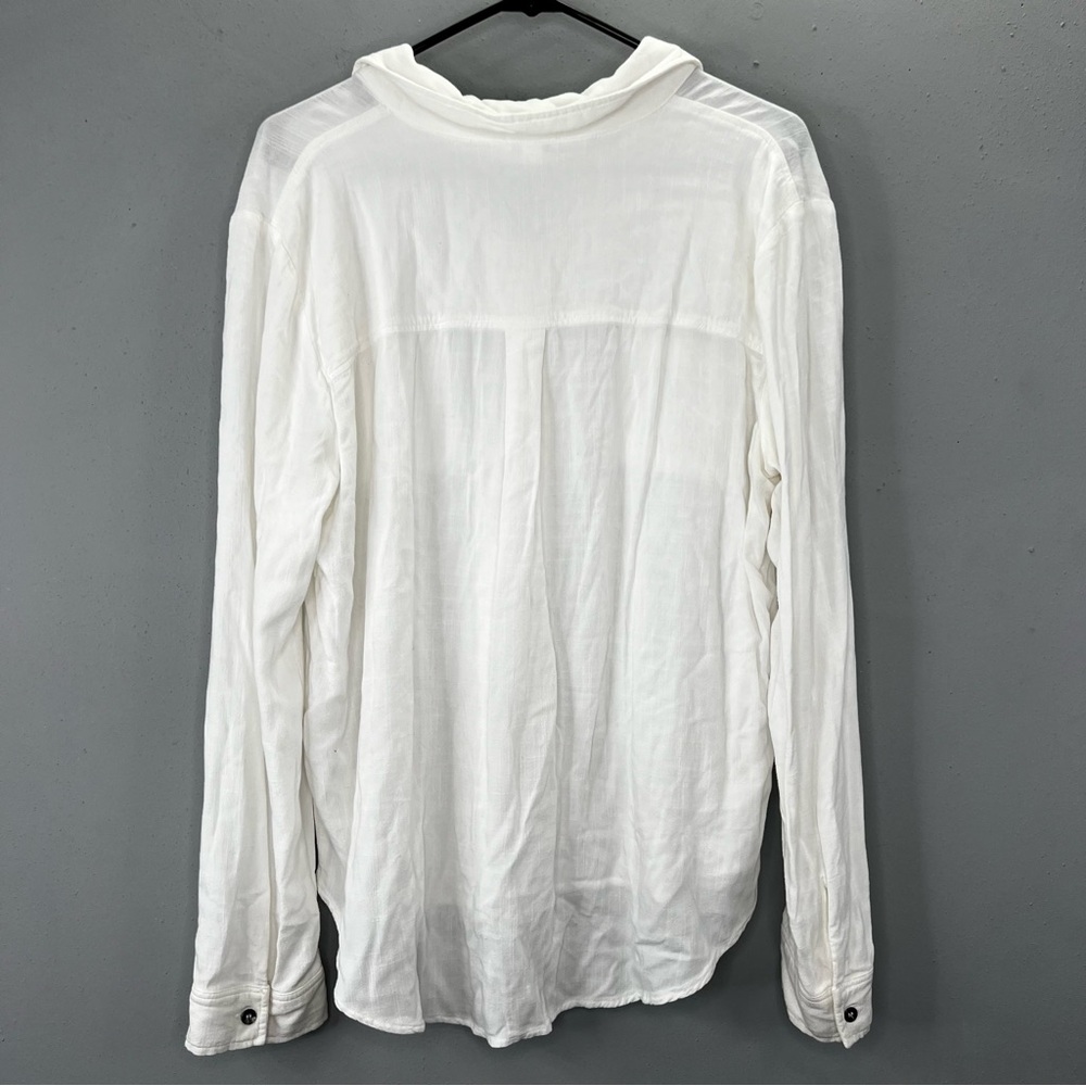 Splendid White Button-Up Shirt - image 2